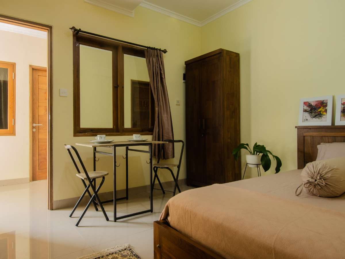 habitación matrimonial con baño privado en Huacachina