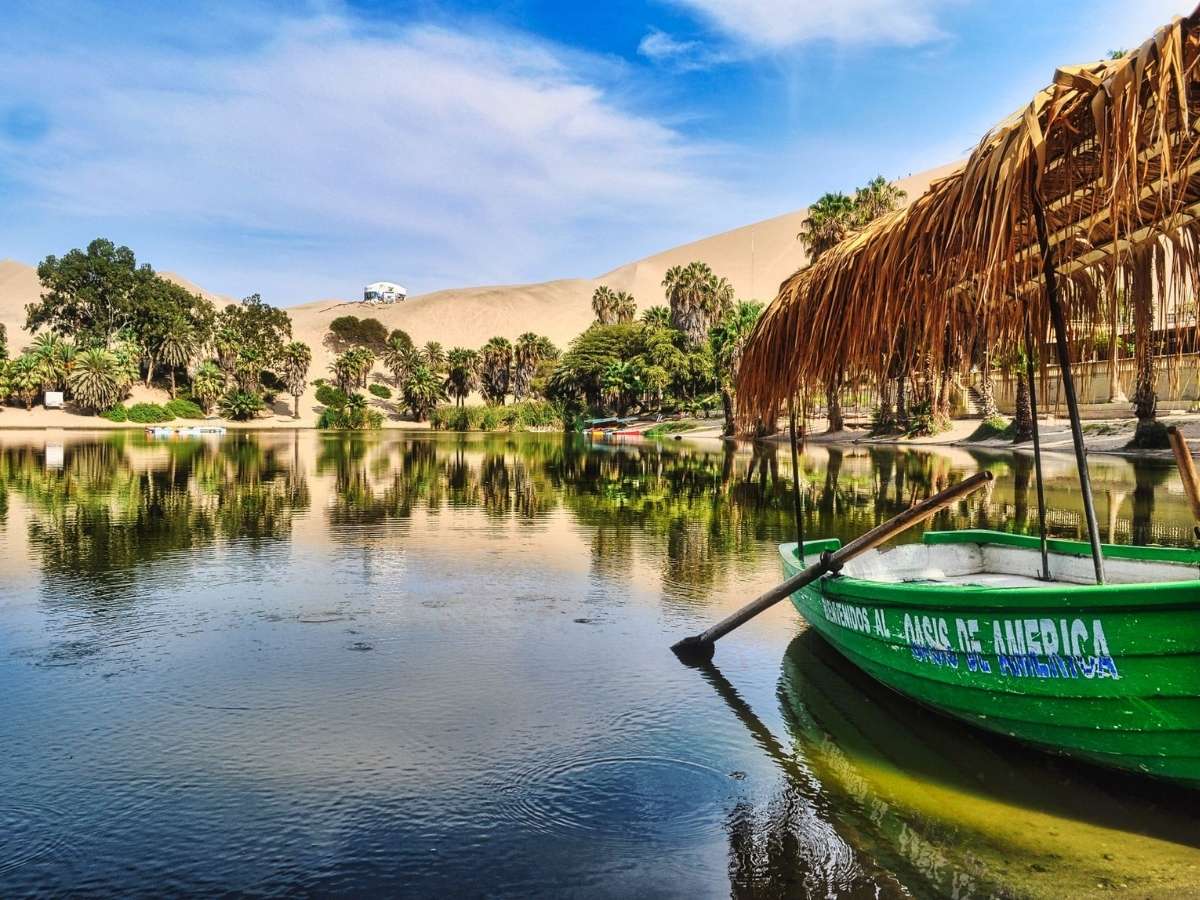 viajar con niños a Huacachina