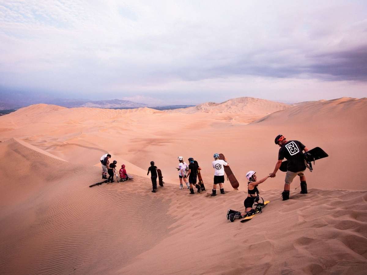 viajar con niños a Huacachina